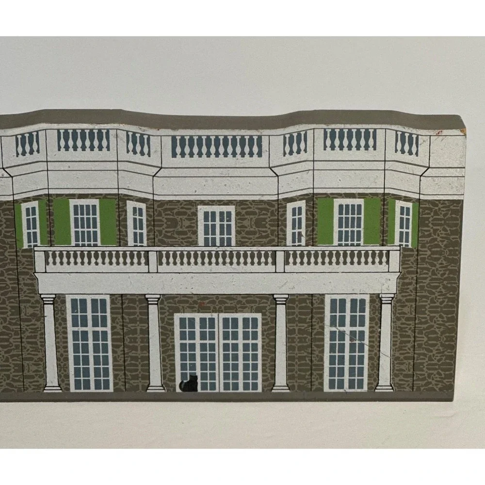 VTG Cats Meow Village 1995 Collectors Club Eleanor Roosevelt's Home New‎ York
